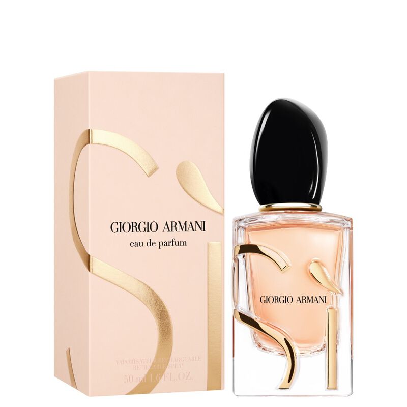Armani Beauty - Sì - Eau de Parfum - Women's Perfume - Modern Chypre Fragrance - Blackcurrant Nectar, Rose De Mai & Freesia, Patchouli Notes