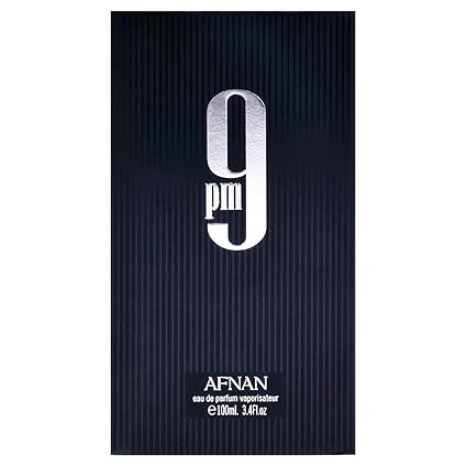 Afnan 9 PM Edition For Men Eau De Parfum, 100 ML 3.4 fl oz