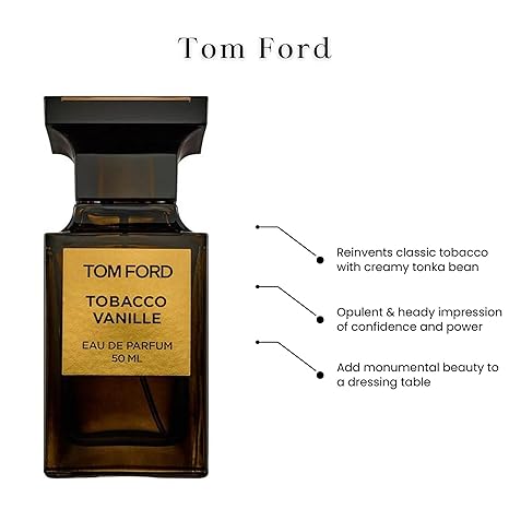 Tom Ford Tobacco Vanille Unisex EDP 50 ml, 1.7 Fl Oz