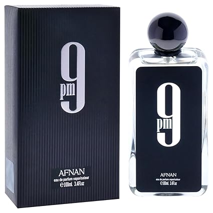 Afnan 9 PM Edition For Men Eau De Parfum, 100 ML 3.4 fl oz