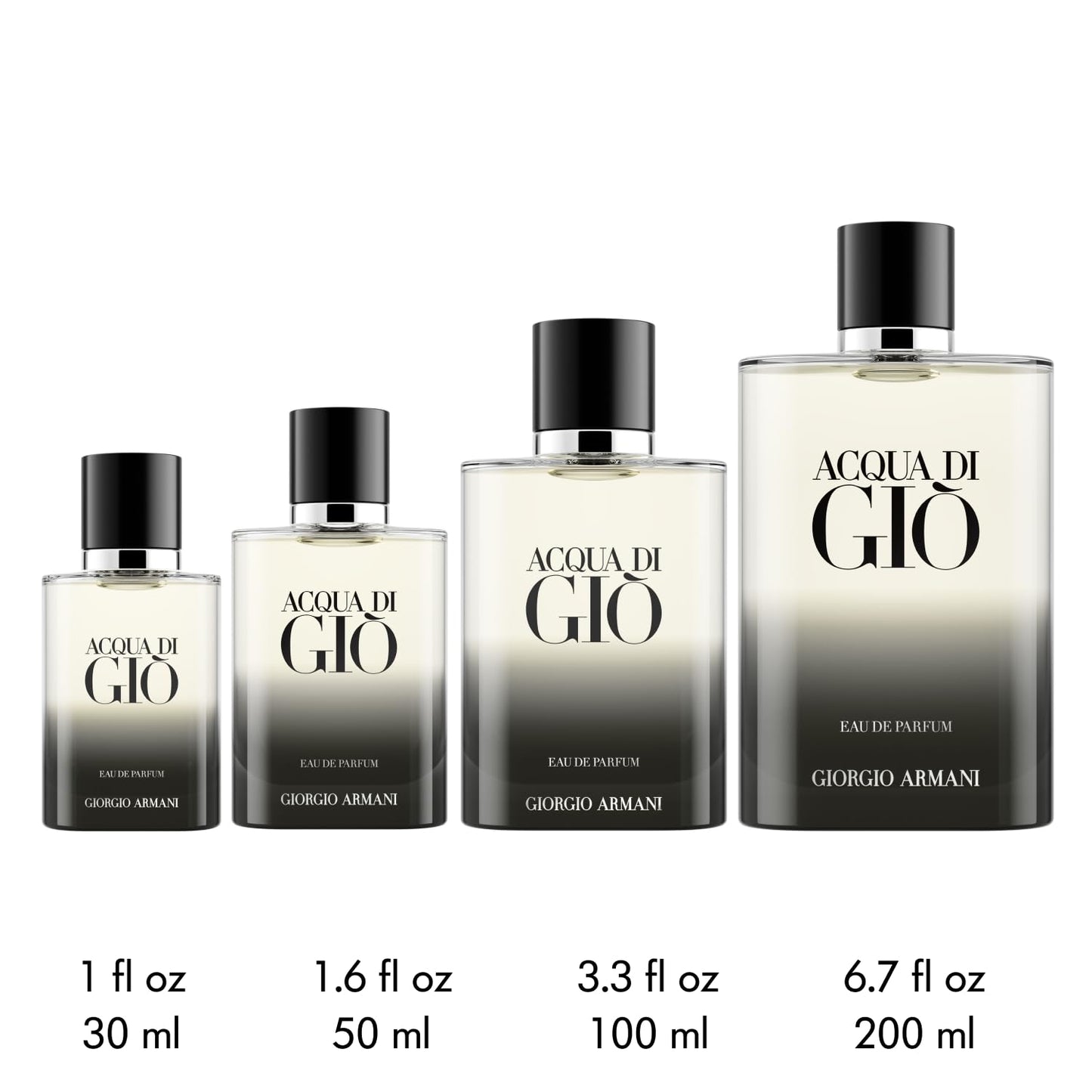Armani Beauty - Acqua di Giò - Eau de Parfum - Cologne for Men - Fresh & Powerful Men’s Fragrance 6.7 Fl Oz