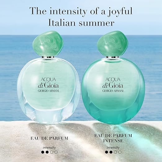 Armani Beauty - Acqua di Gioia - Eau de Parfum - Floral Fruity Fragance for Women - Primofiore Lemon, Water Jasmin, Cedarwood Notes