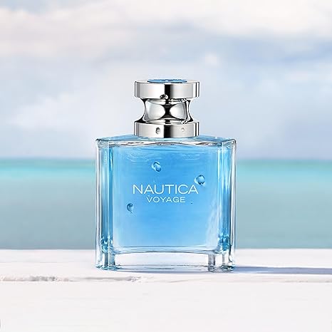 Voyage Eau De Toilette for Men - Musk Ideal Day Wear 3.3 Fl Oz