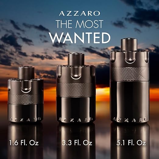 Azzaro The Most Wanted Eau de Parfum Intense - Luxury Perfumes for Men 3.38 fl oz
