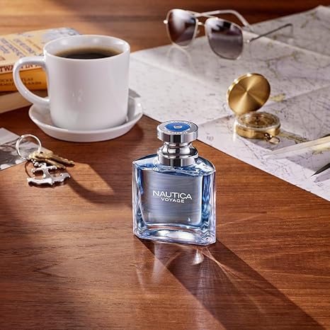 Voyage Eau De Toilette for Men - Musk Ideal Day Wear 3.3 Fl Oz