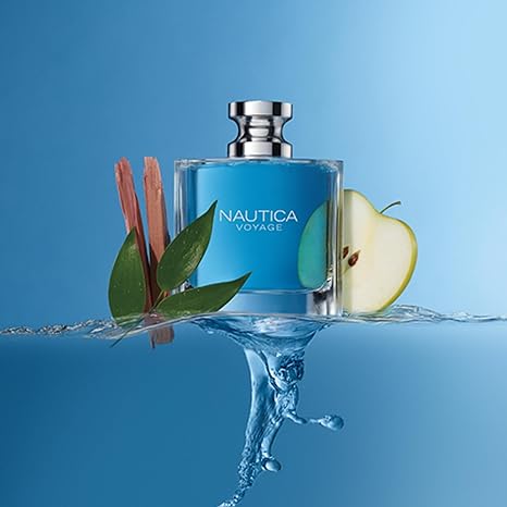 Voyage Eau De Toilette for Men - Musk Ideal Day Wear 3.3 Fl Oz