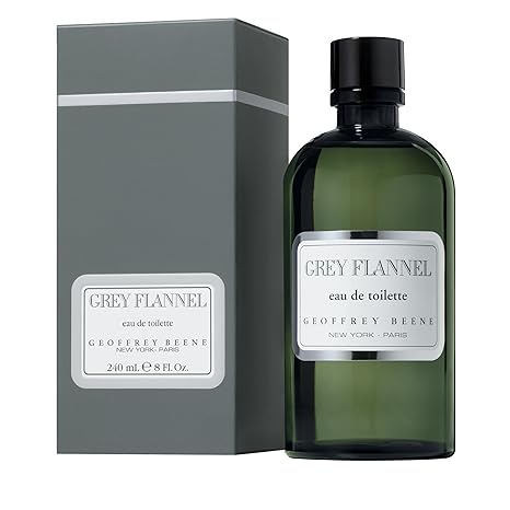 Geoffrey Beene Men's Cologne, Grey Flannel, Eau De Toilette EDT Splash, 8 Fl Oz.