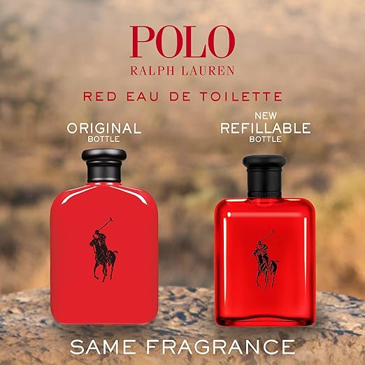 Ralph Lauren - Polo Red - Eau de Toilette - Men's Cologne - Medium Intensity
