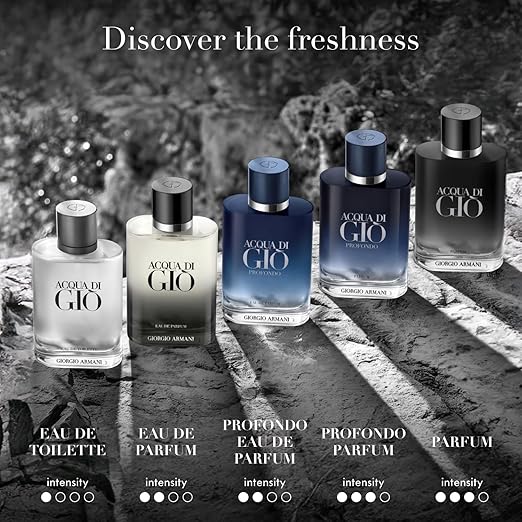 Armani Beauty - Acqua di Giò - Eau de Parfum - Cologne for Men - Fresh & Powerful Men’s Fragrance 6.7 Fl Oz