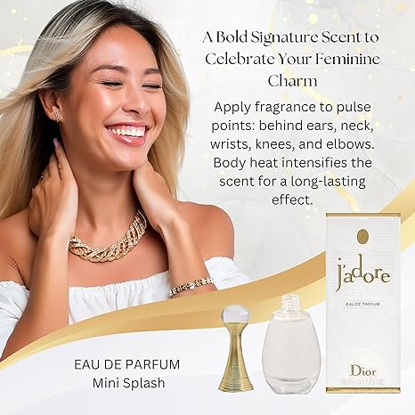 J'adore by Christian Dior for Women 0.17 oz Eau de Parfum Collectible