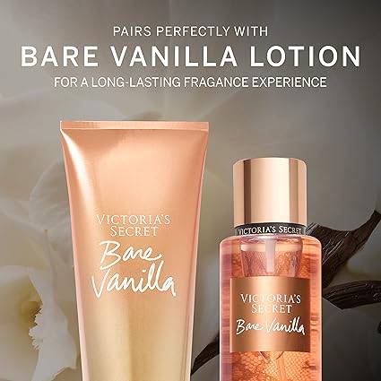 Victoria's Secret Bare Vanilla Body Mist, Body Spray for Women