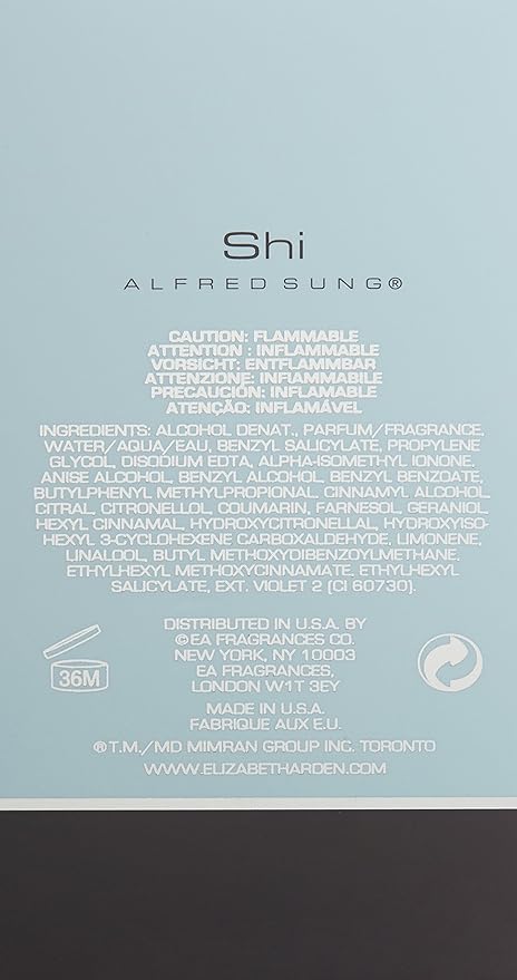 Alfred Sung Women's Perfume, Shi, Eau De Parfum EDP Spray 3.4 Fl Oz