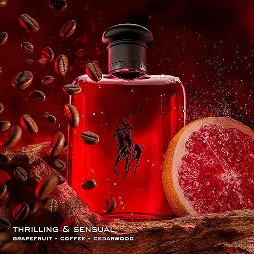 Ralph Lauren - Polo Red - Eau de Toilette - Men's Cologne - Medium Intensity