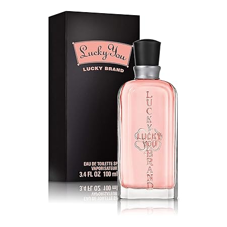 Lucky You Perfume for Women, Eau De Toilette Day or Night Spray with Fresh Flower Citrus Scent, 3.4 fl oz