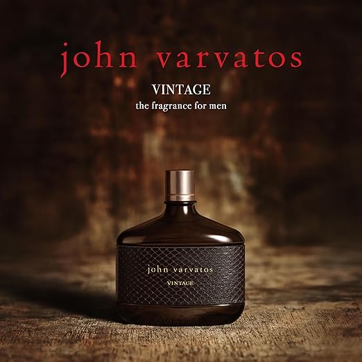 John Varvatos Men's Cologne, Vintage Eau de Toilette EDT Spray,