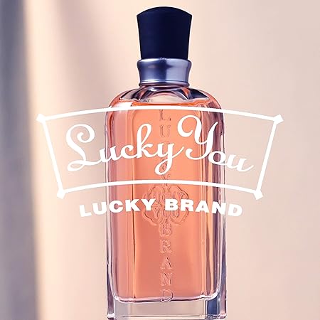 Lucky You Perfume for Women, Eau De Toilette Day or Night Spray with Fresh Flower Citrus Scent, 3.4 fl oz